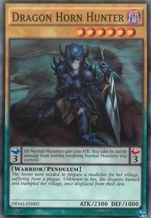Dragon Horn Hunter (Common) (DEM3-EN002) - Demo Deck 2016 Unlimited