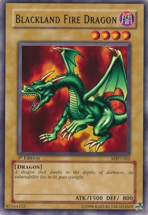 Blackland Fire Dragon (Common) (MRD-062) - Metal Raiders Unlimited