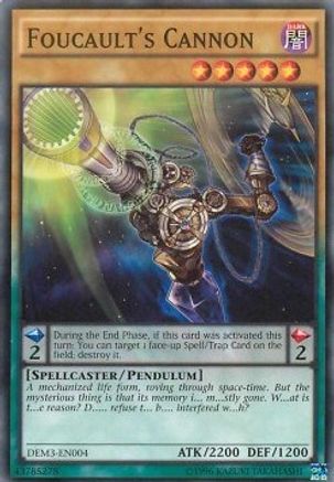 Foucault's Cannon (Common) (DEM3-EN004) - Demo Deck 2016 Unlimited