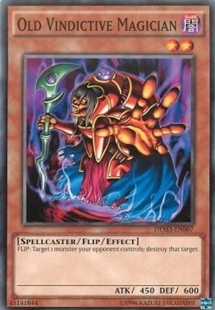 Old Vindictive Magician (Common) (DEM3-EN007) - Demo Deck 2016 Unlimited