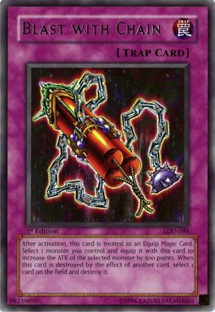 Blast with Chain (Rare) (LOD-088) - Legacy of Darkness Unlimited