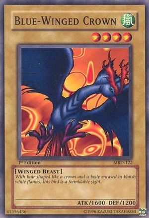 Blue-Winged Crown (Common) (MRD-122) - Metal Raiders 1st Edition