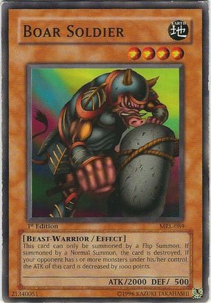 Boar Soldier (Common) (MRL-089) - Magic Ruler 1st Edition