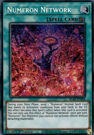 Numeron Network (Secret Rare) (BLAR-EN026) - Battles of Legend: Armageddon 1st Edition