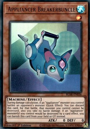 Appliancer Breakerbuncle (Ultra Rare) (BLAR-EN036) - Battles of Legend: Armageddon 1st Edition
