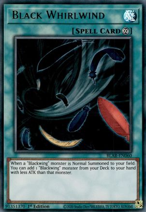 Black Whirlwind (Ultra Rare) (BLAR-EN060) - Battles of Legend: Armageddon 1st Edition