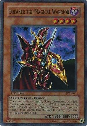 Breaker the Magical Warrior (Ultra Rare) (MFC-071) - Magician's Force Unlimited