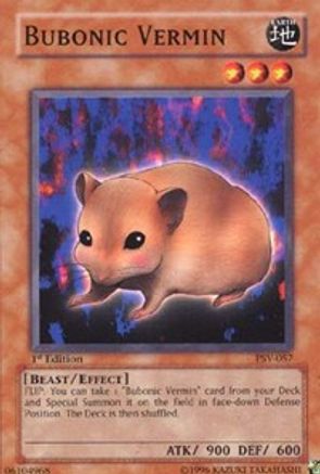 Bubonic Vermin (Common) (PSV-057) - Pharaoh's Servant 1st Edition