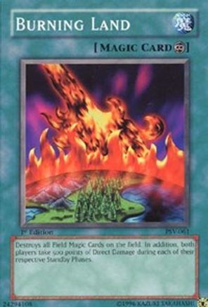 Burning Land (Common) (PSV-061) - Pharaoh's Servant Unlimited