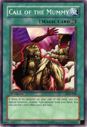 Call of the Mummy (Common) (PGD-038) - Pharaonic Guardian 1st Edition