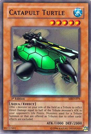 Catapult Turtle (Super Rare) (MRD-075) - Metal Raiders Unlimited