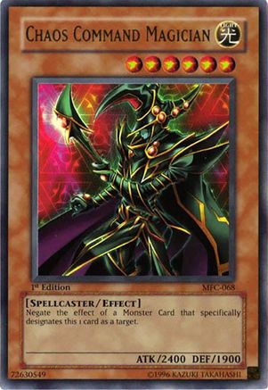Chaos Command Magician (Ultra Rare) (MFC-068) - Magician's Force Unlimited