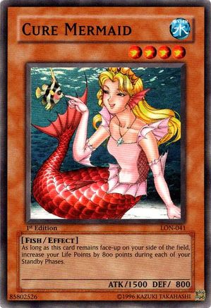 Cure Mermaid (Common) (LON-041) - Labyrinth of Nightmare 1st Edition