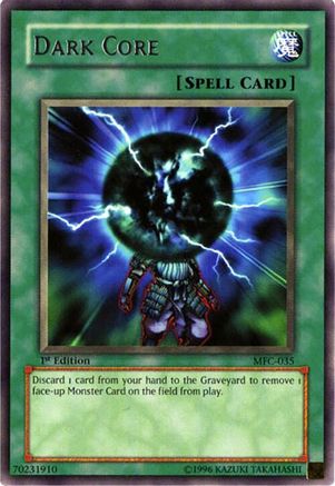 Dark Core (Rare) (MFC-035) - Magician's Force Unlimited