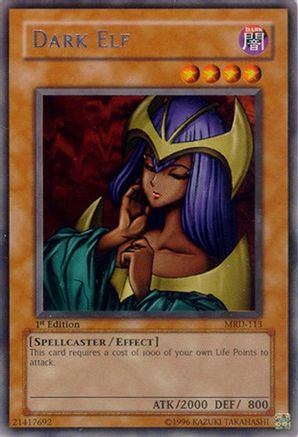 Dark Elf (Rare) (MRD-113) - Metal Raiders Unlimited