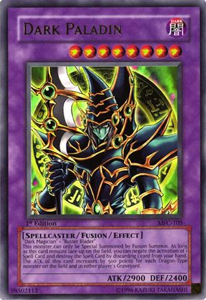 Dark Paladin (1st Edition Artwork) (Ultra Rare) (MFC-105) - Magician's Force 1st Edition
