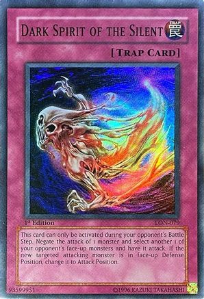 Dark Spirit of the Silent (Super Rare) (LON-079) - Labyrinth of Nightmare Unlimited