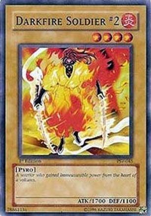 Darkfire Soldier #2 (Common) (PSV-045) - Pharaoh's Servant 1st Edition
