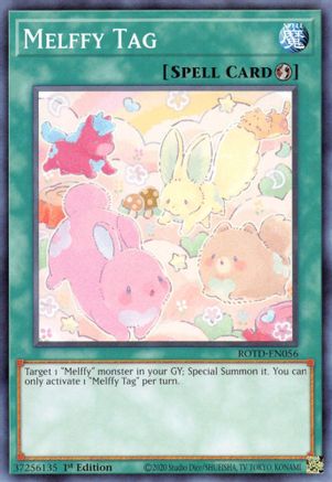 Melffy Tag (Common) (ROTD-EN056) - Rise of the Duelist 1st Edition