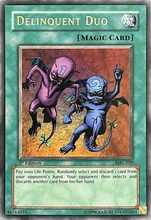 Delinquent Duo (Ultra Rare) (MRL-039) - Magic Ruler Unlimited