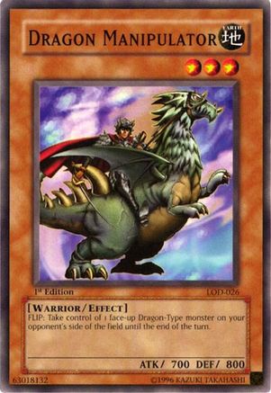 Dragon Manipulator (Common) (LOD-026) - Legacy of Darkness 1st Edition
