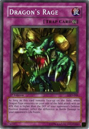 Dragon's Rage (Common) (LOD-048) - Legacy of Darkness Unlimited