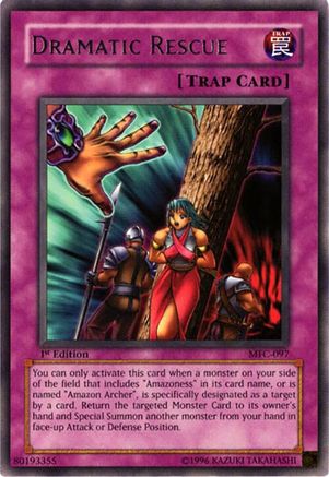 Dramatic Rescue (Rare) (MFC-097) - Magician's Force Unlimited