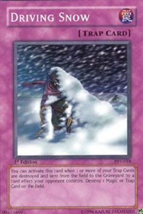 Driving Snow (Common) (PSV-018) - Pharaoh's Servant 1st Edition
