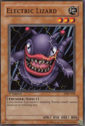 Electric Lizard (Common) (MRD-048) - Metal Raiders 1st Edition