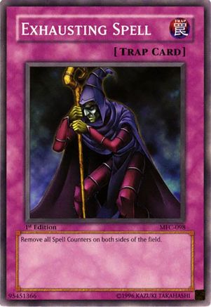 Exhausting Spell (Common) (MFC-098) - Magician's Force Unlimited