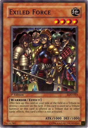 Exiled Force (Super Rare) (LOD-023) - Legacy of Darkness Unlimited