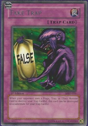 Fake Trap (Rare) (MRD-056) - Metal Raiders 1st Edition