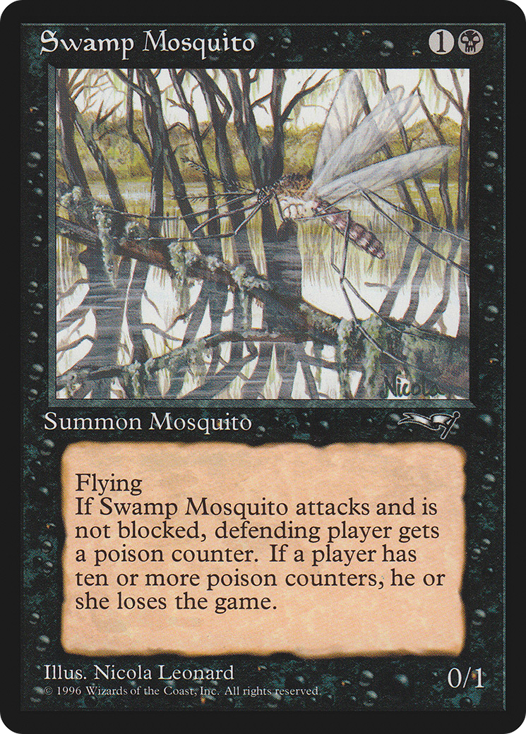 Swamp Mosquito (Fallen Tree) (ALL-031) [Alliances]