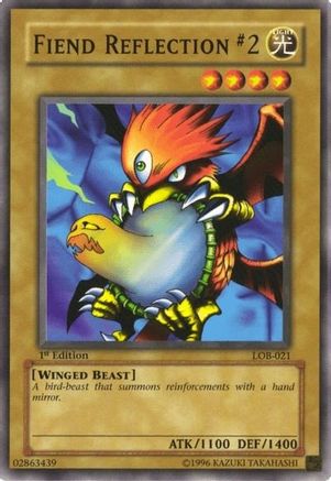 Fiend Reflection #2 (Common) (LOB-021) - The Legend of Blue Eyes White Dragon Unlimited