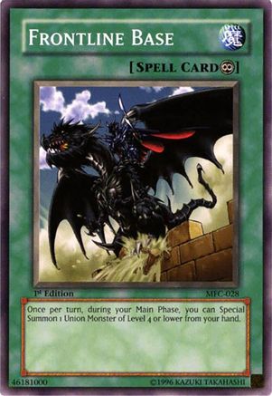 Frontline Base (Common) (MFC-028) - Magician's Force 1st Edition
