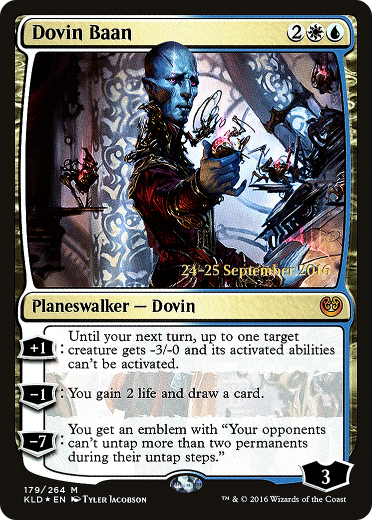 Dovin Baan (PRE-179) [Kaladesh Promos] Foil