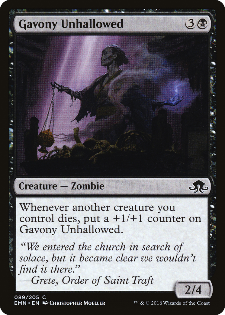 Gavony Unhallowed (EMN-089) [Eldritch Moon]