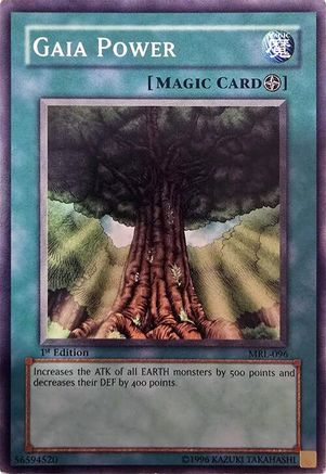 Gaia Power (Common) (MRL-096) - Magic Ruler 1st Edition
