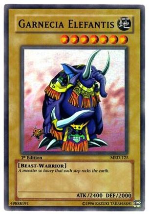Garnecia Elefantis (Super Rare) (MRD-125) - Metal Raiders 1st Edition