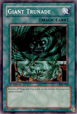 Giant Trunade (Super Rare) (MRL-048) - Magic Ruler 1st Edition