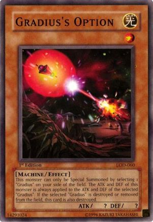 Gradius's Option (Common) (LOD-060) - Legacy of Darkness 1st Edition