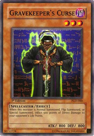 Gravekeeper's Curse (Common) (PGD-060) - Pharaonic Guardian Unlimited