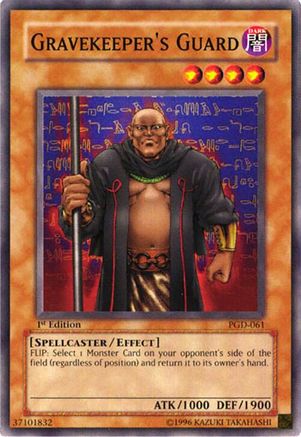 Gravekeeper's Guard (Common) (PGD-061) - Pharaonic Guardian 1st Edition