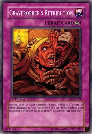Graverobber's Retribution (Common) (LON-083) - Labyrinth of Nightmare Unlimited