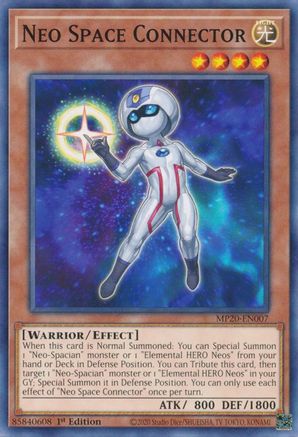 Neo Space Connector (Common) (MP20-EN007) - 2020 Tin of Lost Memories 1st Edition