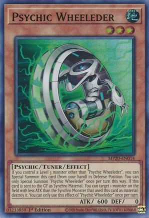 Psychic Wheeleder (Ultra Rare) (MP20-EN014) - 2020 Tin of Lost Memories 1st Edition