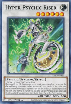 Hyper Psychic Riser (Common) (MP20-EN019) - 2020 Tin of Lost Memories 1st Edition