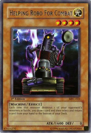 Helping Robo For Combat (Rare) (MFC-022) - Magician's Force 1st Edition