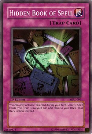 Hidden Book of Spell (Common) (MFC-099) - Magician's Force Unlimited