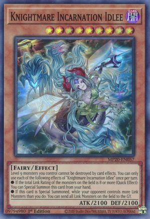 Knightmare Incarnation Idlee (Super Rare) (MP20-EN057) - 2020 Tin of Lost Memories 1st Edition
